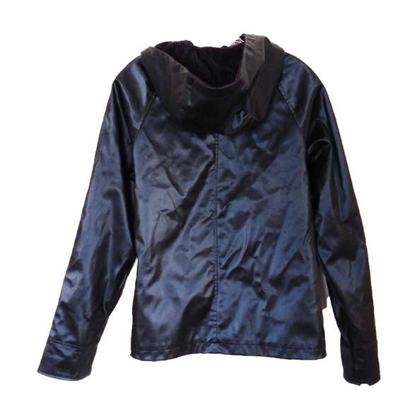 OUTBROOK MEN S/WMN. L NAVY INSULATD HOODED JACKET - Picture 3 of 7